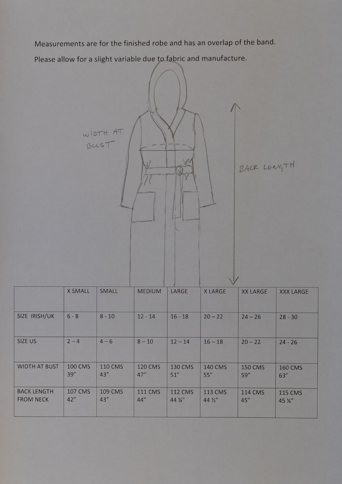 Irish Linen Robe Anne O'Mahony Dressmaker Bespoke Clothing for Women